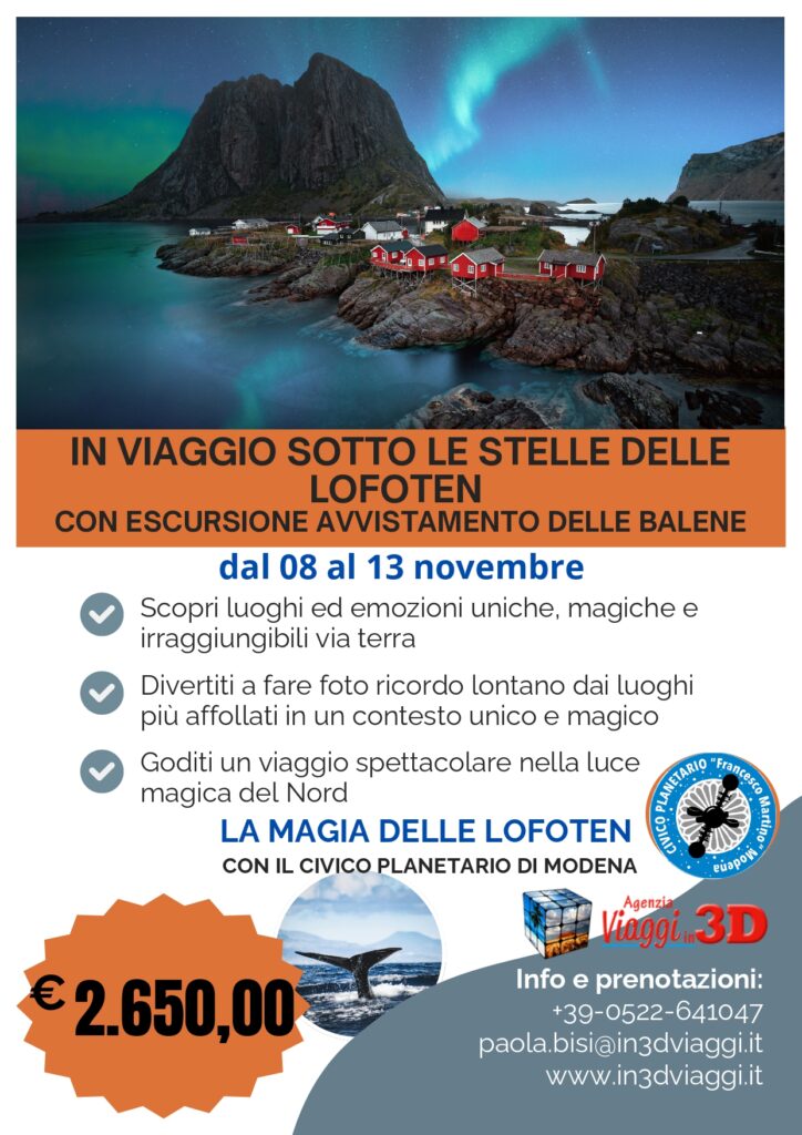 In viaggio sotto le stelle delle Lofoten 8–13 novembre
